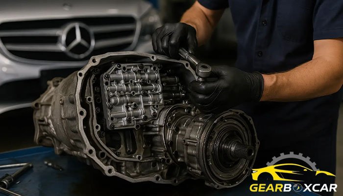 تعمیر گیربکس مرسدس بنز SL200